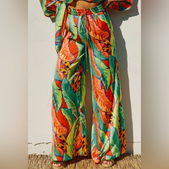 NWT Dress Forum Colorful Wide-Leg Pants Size:S - Picture 1 of 9